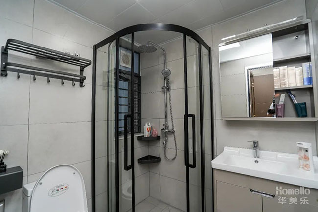 108㎡四居，互通式橫廳+人性化軟裝搭配，打造經典不衰雅居
